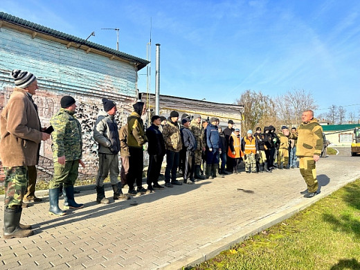 В Гавриловом Посаде взялись за расчистку русел рек Воймига и Ирмес